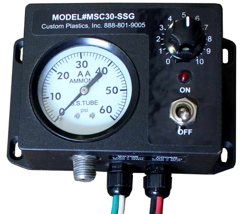 BENCO Motor Controller MSC30-SSG with analog guage