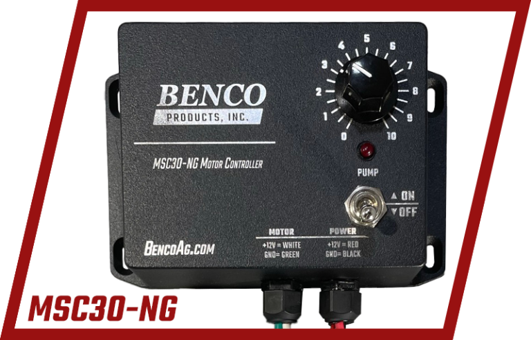 BENCO MSC30-NG Motor Controller affordably controls your 12v pump. No gauge included.