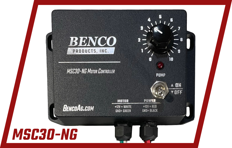 BENCO MSC30-NG Motor Controller affordably controls your 12v pump. No gauge included.