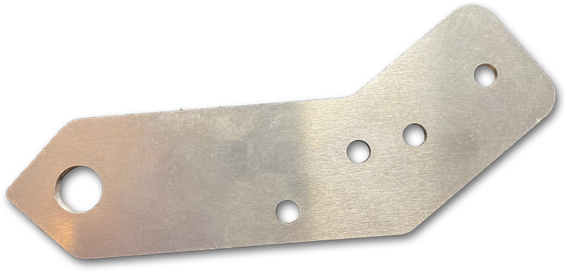 BENCO Heavy Duty Aluminum P2P check valve mounting bracket (holds 2 check valves)